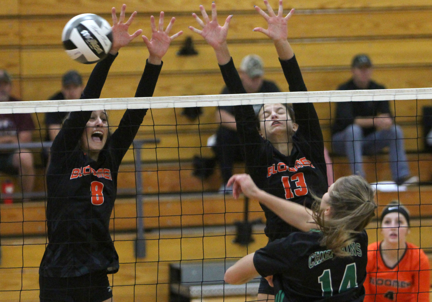 Bloomer volleyball invitational 10-2-21